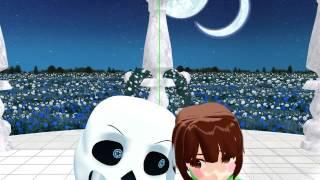 [MMD] closer underswap sans and chara