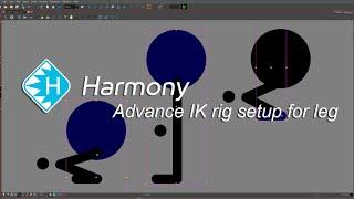 Toom boom harmony: Advance IK rig setup for leg