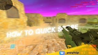 How to quickscope in cs1.6  | tutorial  2022