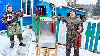 ДОМАШНЯЯ КОЛБАСА. САМЫЙ ПРОСТОЙ РЕЦЕПТ ПРИГОТОВЛЕНИЯ.ТРОПИМ СОБОЛЯ С БАЙКАЛОМ.