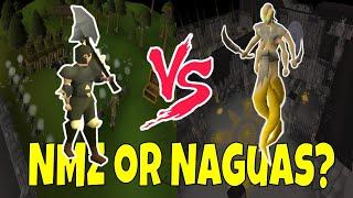 NMZ vs Sulphur Naguas | OSRS Melee Training Comparison