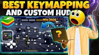 BEST KEYMAPPING for Free Fire New PC Player: Bluestacks 5 Easy Custom HUD For Free Fire | 2025 Guide