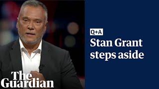 Stan Grant: watch ABC host's impassioned Q+A leaving speech: 'I feel like I’m part of the problem’