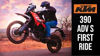 KTM 390 Adventure S First Ride Review On Road Off Road | Unbreakable Unshakeable