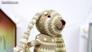 Амигуруми: схема Пасхальный кролик. Игрушки вязаные крючком - Free crochet patterns.