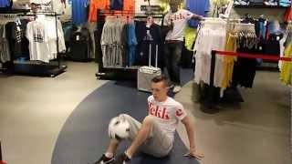 Tekkers at the JJB Sports store, The Trafford Centre, Manchester