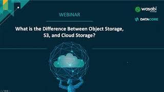 Object Storage, the S3 protocol, and cloud storage