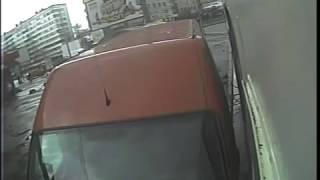 Видеорегистратор снял аварию на проспек