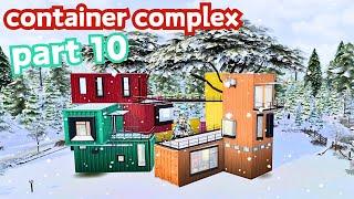 Building a Christmas Container Apartment Complex | Part 10