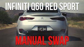 Walk around: World's first manual Infiniti Q60 Red Sport