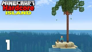 Minecraft Hardcore, But I'm STUCK on an ISLAND (#1) 1.21 Survival