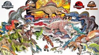 NEW SPINOSAURUS Toys! 2021CAMP CRETACEOUS JURASSIC WORLD EXTREME CHOMPIN & Spinosaurids Collection!