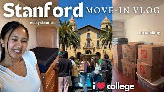 college move-in vlog  unpacking, orientation, fall class registration