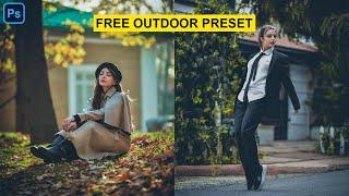 Outdoor Edit with Free Preset | Photoshop presets free download | AP Creations