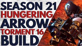 Diablo 3 | Season 21 | T16 Gears of Dreadlands | Hungering Arrow Build Guide | 2.6.9 PTR