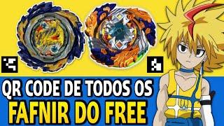 QR CODE DE TODOS OS FAFNIR BEYBLADE BURST APP