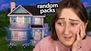 building in the sims using RANDOM PACKS! (Streamed 1/29/25)