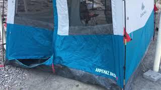 ARPENAZ BASE M from Quechua Camping Set-Up and quick review