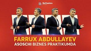 Farrux Abdullayev “Asoschi” biznes praktikumida o’z tajribasi bilan bo’lishdi.