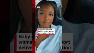 The mother's body had to be kept on life support due to abortion laws in Georgia. #US #BBCNews