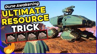 Get THOUSANDS Of Resources With This Tip - Aluminium, Carbon, Erythrite | Dune Awakening