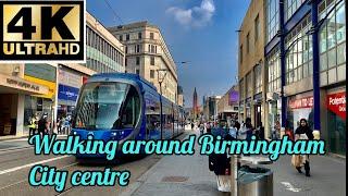 Walking around Birmingham city centre and inside bullring shopping centre