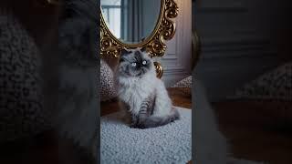 German Shepard  dog takes another cat for date #germanshepherd #cat #funny #youtubeshorts