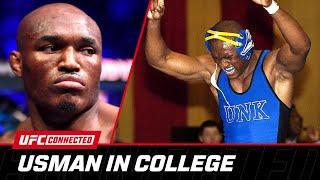 Kamaru Usman Honored By Collegiate Wrestling Hall of Fame | UFC Connected