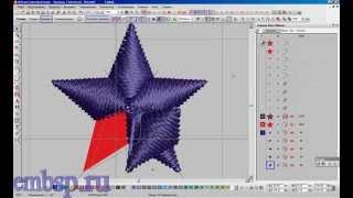Wilcom EmbroideryStudio e4.2 уроки курсы Звезда