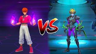 Dyroth V.E.N.O.M. Cobra VS Orochi Chris KoF Skin Comparison