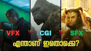 VFX vs CGI vs SFX: A Clear Breakdown / Malayalam / CINETALKS