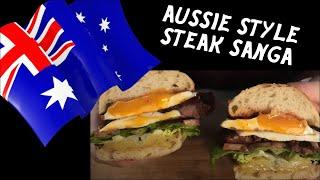 How to make the best aussie style steak sandwich