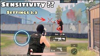 iphone x sensitivity settings 3.3 tdm headshot sensitivity bgmi/pubg#pubgmobile #bgmi #tdm #pubg