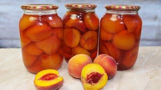 Peaches for the winter in syrup Preserving Peaches for the WINTER