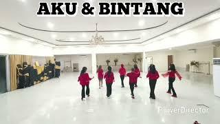AKU & BINTANG #JUN ANDRIZAL ( INA ) #LINE DANCE KOTA BEKASI ( LDKB )