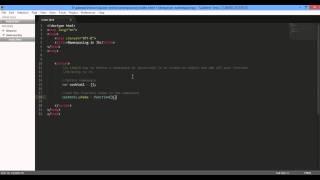 Simple Namespace in javaScript in 2 styles 720p