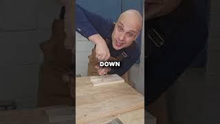 Make a planing stop for FREE. #tooltips #diy #woodwork #wood #woodworking #woodwork