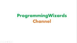 Welcome to Programming Wizards Channel [A Strange Rant]