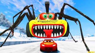 Epic Escape From The Lightning McQueen Ant Spider Eater & Demon Spider Eater | McQueen VS McQueen