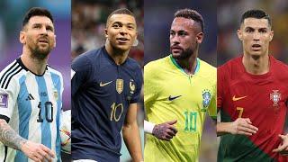 Todos os Gols de CR7, Messi, Neymar e Mbappé em Copas do Mundo