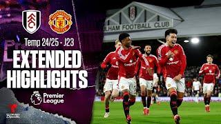 Fulham vs. Manchester United | Highlights Premier League | Jornada 23 | Telemundo Deportes