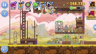 Angry Birds Friends Level 2 Tournament 1457 three stars NO POWER-UP walkthrough 2024-10-07