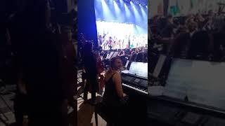 Olga Bondarenko piano LE DOME piano Comédie musicale « Entrez dans la légende »1000 participants