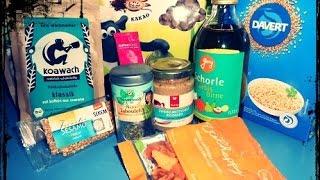 [Unpacking] Veganbox September 2015