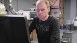 Небольшой ролик про обжарщиков кофе KANGA