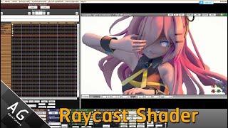 【MMD AGTH】Raycast Shader Basic + Render Picture 【effect tutorial SUB EN/TH】