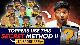 Toppers SECRET Method to Score 95%+ in Board Exams  | Must Watch for Every Student | Shobhit Nirwan