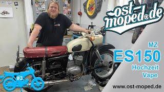 MZ ES150 Folge 3 | Motor- & Vapeeinbau + Probefahrt | ost-moped.de