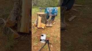 Don’t mind my knees cracking… they are just tired from all the work they put in…  #wood #cowgirl