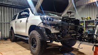 N80 TOYOTA HILUX GETS LIFTED || Bilstein PSR Caloffroad | 3-4" INCH Adjustable DIY Install